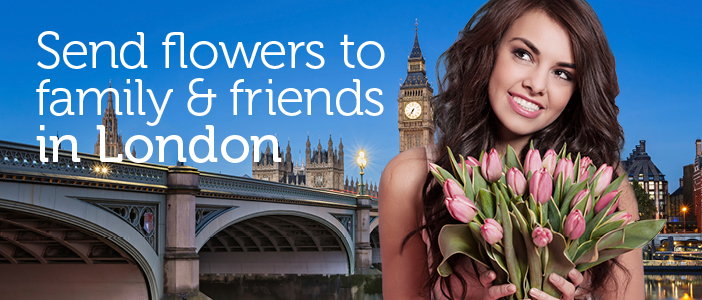 Send Flowers to London, UK delivered by a local florist