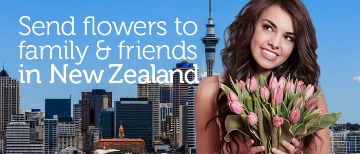 Send Flowers to New Zealand delivered by a local florist